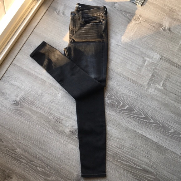 Express Mid Rise Legging Jean - Picture 4 of 4